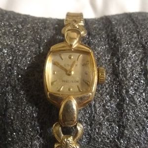 14kt GOLD Gruen Vintage Precision watch